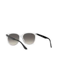 Ray-Ban okulary przeciwsłoneczne damskie kolor biały. Kształt: okrągłe. Kolor: biały