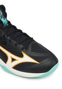 Mizuno Buty halowe Thunder Blade Z Mid V1GA2375 Czarny. Kolor: czarny. Materiał: skóra #5