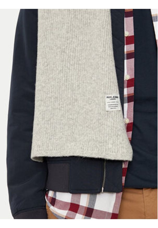 Pepe Jeans Szalik PM060138 Szary. Kolor: szary. Materiał: akryl, materiał