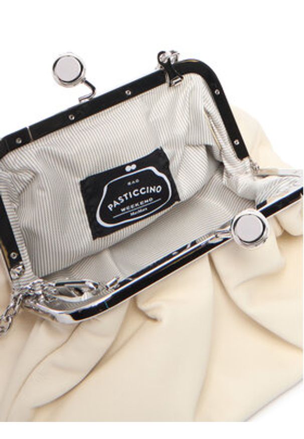 Weekend Max Mara Torebka 2615511164600 Écru. Materiał: skórzane