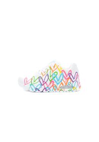 skechers - Buty do chodzenia damskie Skechers Uno Highlight Love. Zapięcie: sznurówki. Kolor: wielokolorowy. Materiał: materiał, syntetyk. Szerokość cholewki: normalna. Sport: turystyka piesza