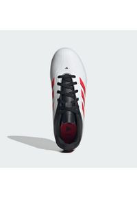 Adidas - Buty Copa Pure 3 Club TF Kids. Kolor: biały, czerwony, wielokolorowy, czarny. Materiał: materiał
