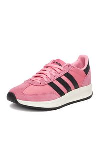 Adidas - adidas Sneakersy RUN 70S 2.0 JR8585 Różowy. Kolor: różowy. Materiał: zamsz, skóra. Sport: bieganie