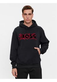 BOSS - Boss Bluza Sullivan 119_Lny 50510129 Czarny Regular Fit. Kolor: czarny. Materiał: bawełna