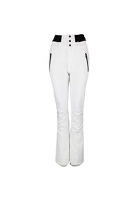 PEAK MOUNTAIN - Damskie spodnie narciarskie softshell Peak Mountain Adora. Kolor: biały. Materiał: softshell. Sezon: zima. Sport: narciarstwo #1