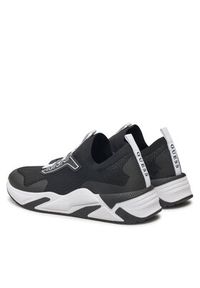 Guess Sneakersy FLPGAX FAB12 Czarny. Kolor: czarny. Materiał: skóra