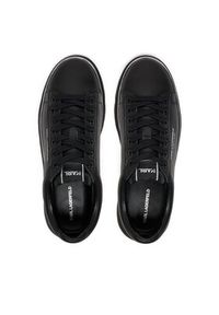 Karl Lagerfeld - KARL LAGERFELD Sneakersy Kapri Kite KL54525 Czarny. Kolor: czarny. Materiał: skóra #6