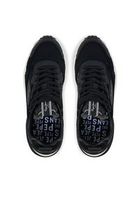 Pepe Jeans Sneakersy Winslow One PLS600012 Czarny. Kolor: czarny. Materiał: zamsz, skóra #5