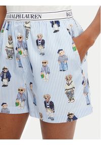 Polo Ralph Lauren Szorty piżamowe 4P0119 Niebieski Relaxed Fit. Kolor: niebieski. Materiał: bawełna