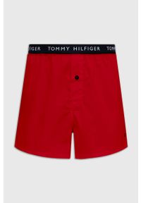 TOMMY HILFIGER - Tommy Hilfiger Bokserki (3-pack) męskie kolor czerwony. Kolor: czerwony. Materiał: bawełna #3