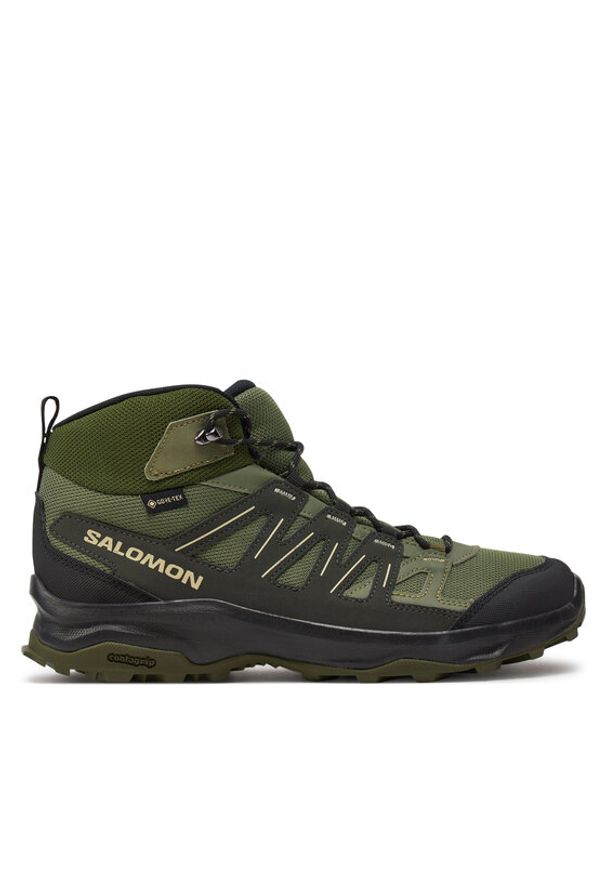 salomon - Salomon Trekkingi Grivola Mid Gore-Tex L47606400 Zielony. Kolor: zielony. Technologia: Gore-Tex. Sport: turystyka piesza