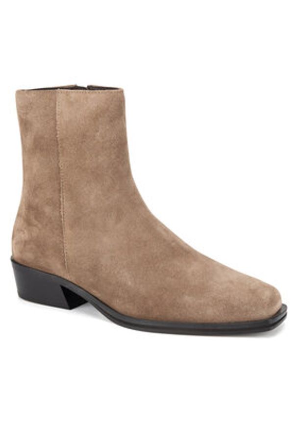 Gino Rossi Kowbojki EVELYN-116201 Brązowy. Kolor: brązowy. Materiał: skóra, zamsz