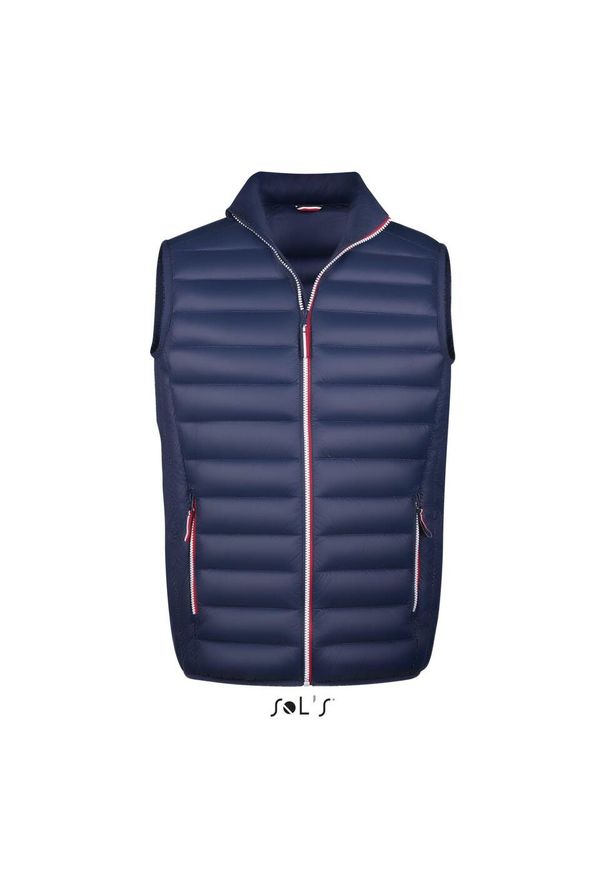 SOL'S - Kurtka puchowa bez rękawów Sol's Victoire Bw. Kolor: niebieski. Materiał: puch. Długość rękawa: bez rękawów