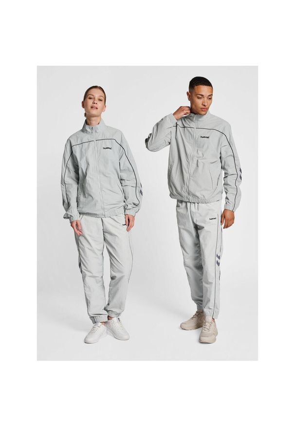 Bluza dresowa zapinana na zamek błyskawiczny Hummel Legacy Celab. Kolor: szary. Materiał: dresówka