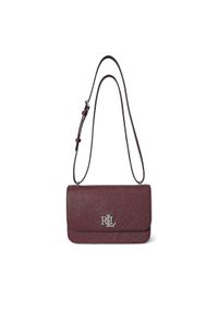 Lauren Ralph Lauren - LAUREN RALPH LAUREN Torebka 431974272007 Bordowy. Kolor: czerwony. Materiał: skórzane