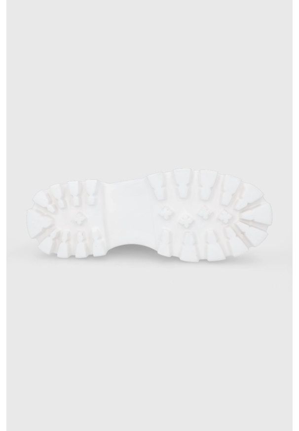 Steve Madden tenisówki Mt Fuji damskie kolor żółty. Nosek buta: okrągły. Zapięcie: sznurówki. Kolor: żółty. Materiał: guma. Obcas: na platformie