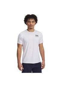 Koszulka Under Armour HeatGear® fitted. Kolor: czarny, biały, wielokolorowy. Sport: fitness #1