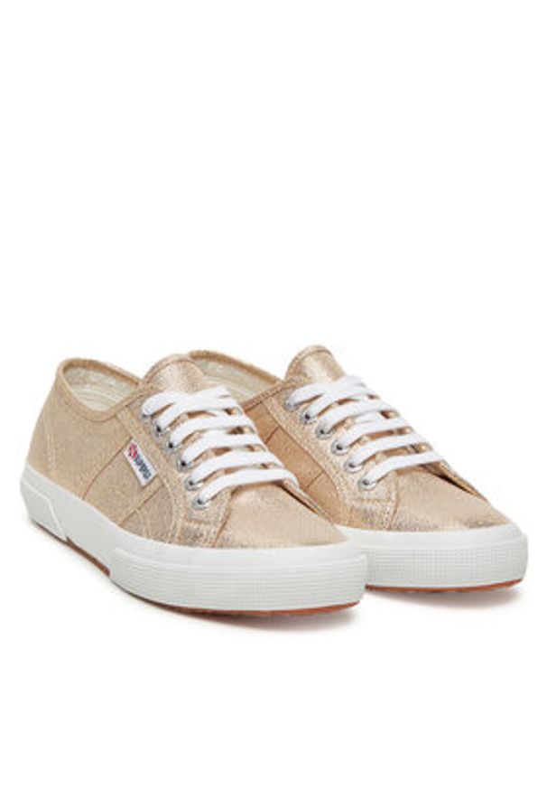 Superga Tenisówki Lamew 2750 S001820 Złoty. Kolor: złoty. Materiał: materiał