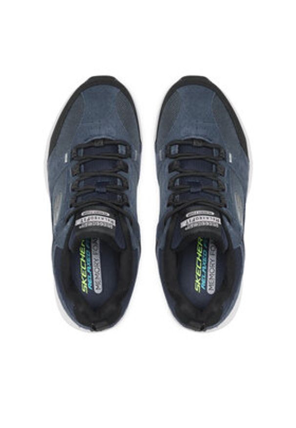 skechers - Skechers Trekkingi Oak Canyon 51893/NVBK Granatowy. Kolor: niebieski. Materiał: materiał. Sport: turystyka piesza