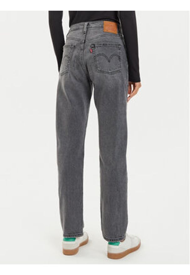 Levi's® Jeansy 501® 12501-0412 Czarny Straight Fit. Kolor: czarny