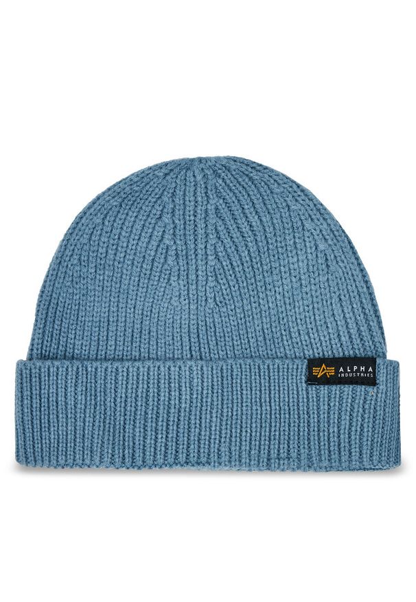 Czapka Alpha Industries. Kolor: niebieski