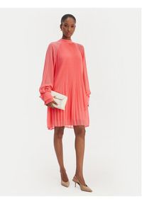 BOSS Sukienka codzienna Dolumi 50531542 Czerwony Regular Fit. Okazja: na co dzień. Kolor: czerwony. Materiał: syntetyk. Typ sukienki: proste. Styl: casual #4