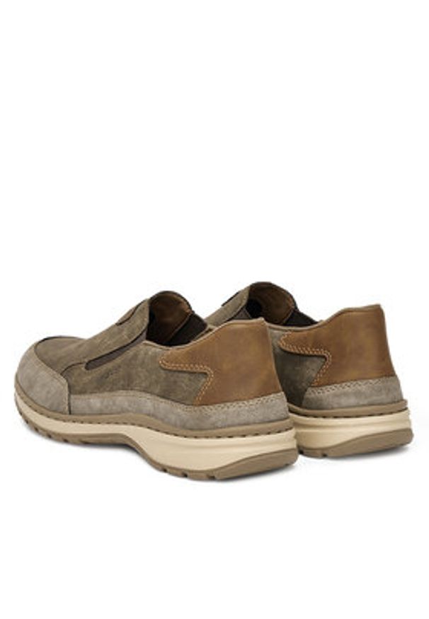 Rieker Półbuty 03365-25 Brązowy. Kolor: brązowy. Materiał: skóra