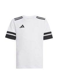 Adidas - Koszulka Squadra 25 Kids. Kolor: biały, czarny, wielokolorowy. Materiał: materiał