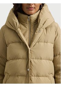 Lauren Ralph Lauren - LAUREN RALPH LAUREN Płaszcz zimowy 297962420003 Beżowy Oversize. Kolor: beżowy. Materiał: syntetyk. Sezon: zima #5