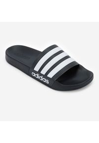 Klapki basenowe Adidas Adilette Shower. Kolor: biały, czarny, wielokolorowy. Styl: sportowy