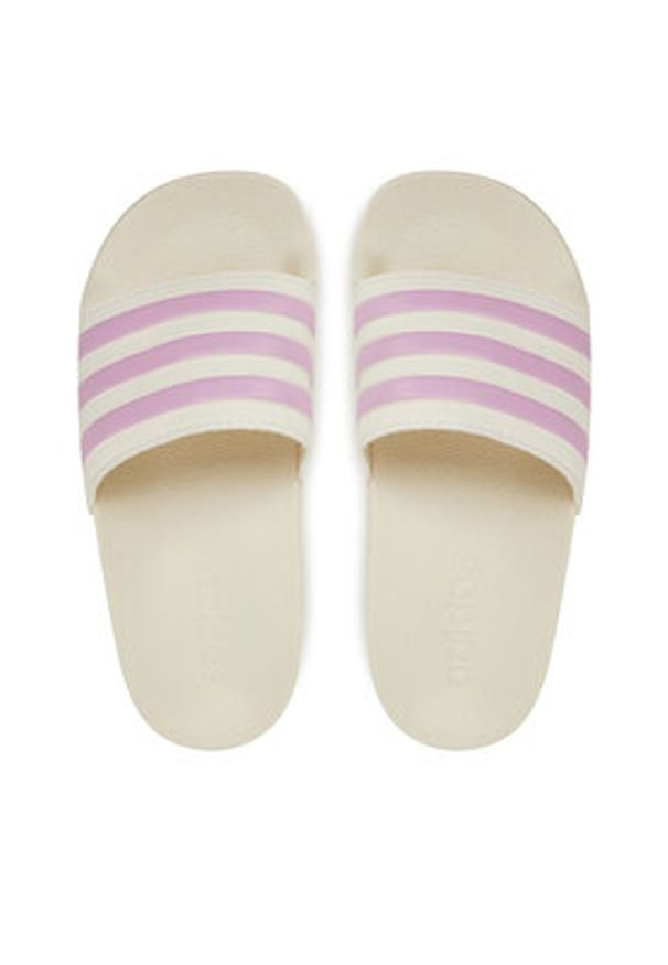 Adidas - adidas Klapki adilette JP5784 Biały. Kolor: biały