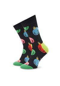Happy-Socks - Happy Socks Zestaw 2 par wysokich skarpet dziecięcych XKHLD02-0200 Kolorowy. Materiał: materiał, bawełna. Wzór: kolorowy