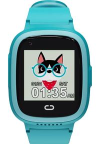 CANYON - Smartwatch Canyon Sunny KW-48 Niebieski (CNE-KW48BL). Rodzaj zegarka: smartwatch. Kolor: niebieski #1