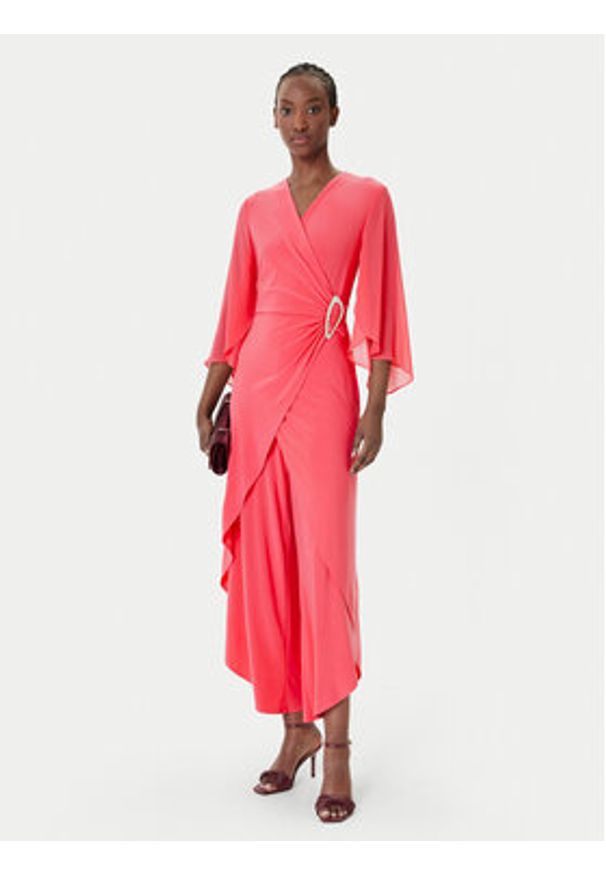 Joseph Ribkoff Kombinezon 261783 Różowy Regular Fit. Kolor: różowy. Materiał: syntetyk