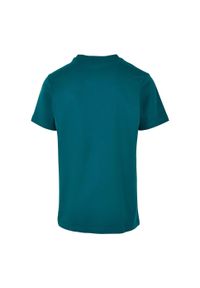 BUILD YOUR BRAND - Bawełniana Koszulka Unisex Dla Dorosłych Z Okrągłym Dekoltem. Kolor: niebieski. Materiał: bawełna. Sport: turystyka piesza