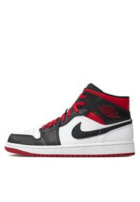 Nike Sneakersy Air Jordan 1 Mid DQ8426 106 Biały. Kolor: biały. Materiał: skóra. Model: Nike Air Jordan #5