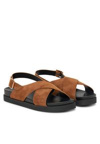 ONLY Shoes Sandały Onlminnie 2 15253212 Brązowy. Kolor: brązowy. Materiał: skóra #2