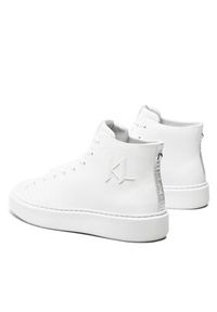 Karl Lagerfeld - KARL LAGERFELD Sneakersy KL52265 Biały. Kolor: biały. Materiał: skóra #3