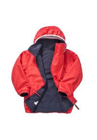 RESULT - Dziecięca/niemowlęca Dwustronna Bluza Polarowa StormDri 4000. Kolor: niebieski, czerwony, wielokolorowy. Materiał: polar. Sezon: zima. Styl: sportowy
