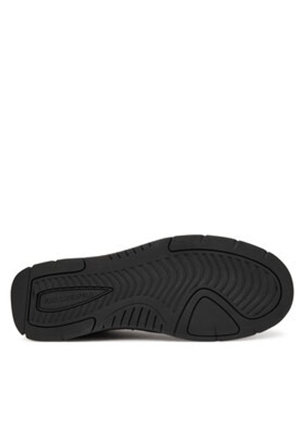 Karl Lagerfeld - KARL LAGERFELD Sneakersy Kourtney KL63025 Czarny. Kolor: czarny. Materiał: skóra