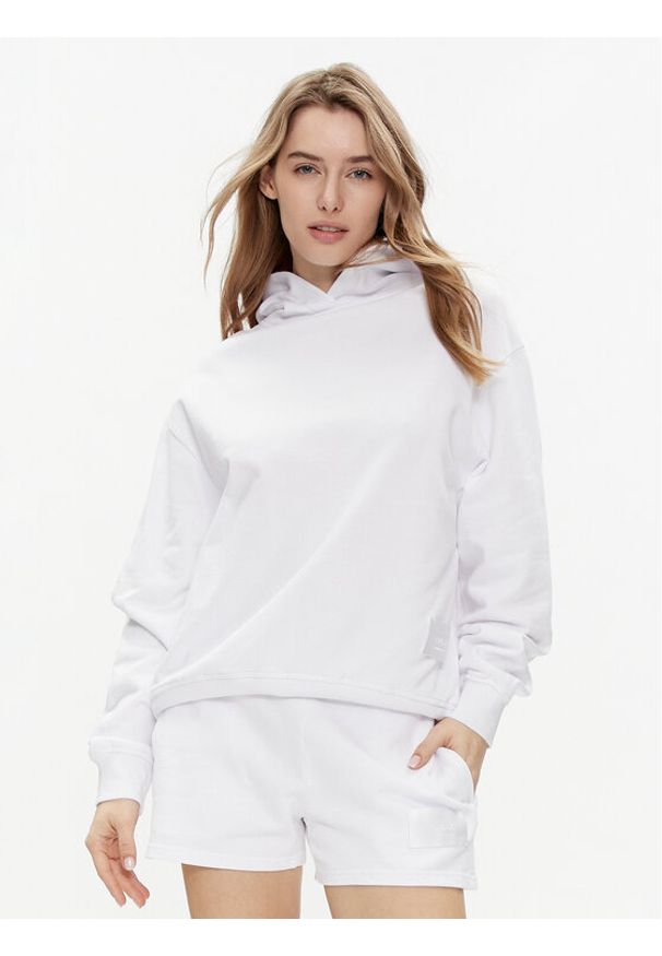 Replay Bluza W3704E.000.23650P Biały Regular Fit. Kolor: biały. Materiał: bawełna