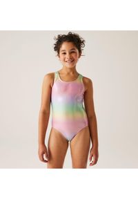 Regatta - Dziecięcy strój kąpielowy jednoczęściowy Katrisse. Kolor: fioletowy #1
