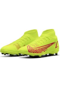 Buty piłkarskie Nike Mercurial Superfly 8 Club Mg M CV0852-760 żółte żółte. Kolor: żółty. Materiał: syntetyk. Szerokość cholewki: normalna. Sport: piłka nożna #5