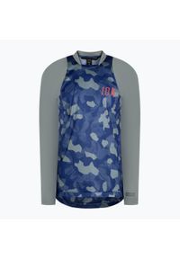 Longsleeve rowerowy męski ION Scrub tidal green. Kolor: zielony. Długość rękawa: długi rękaw. Sport: kolarstwo #1