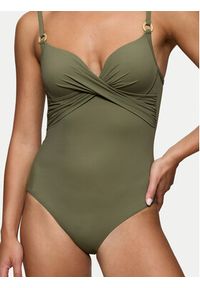 Triumph Strój kąpielowy Summer Twist 10222265 Zielony. Kolor: zielony. Materiał: syntetyk #4