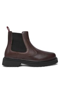 Tommy Jeans Sztyblety Tjm Chelsea Boot EM0EM01469 Brązowy. Kolor: brązowy. Materiał: skóra #1