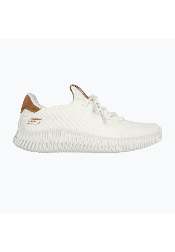 skechers - Buty męskie SKECHERS Bobs Sport Geo City Dapper. Kolor: biały. Model: Skechers Sport