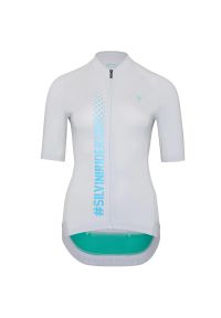 Silvini - Koszulka rowerowa (z krótkim rękawem) damska SILVINI Women Jersey MAZZANA. Kolor: szary. Materiał: jersey. Długość rękawa: krótki rękaw. Długość: krótkie #1