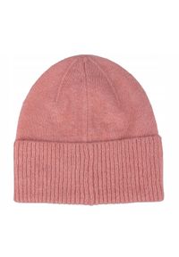 4f - Damska Czapka H4Z22 CAD012 Beanie. Kolor: różowy