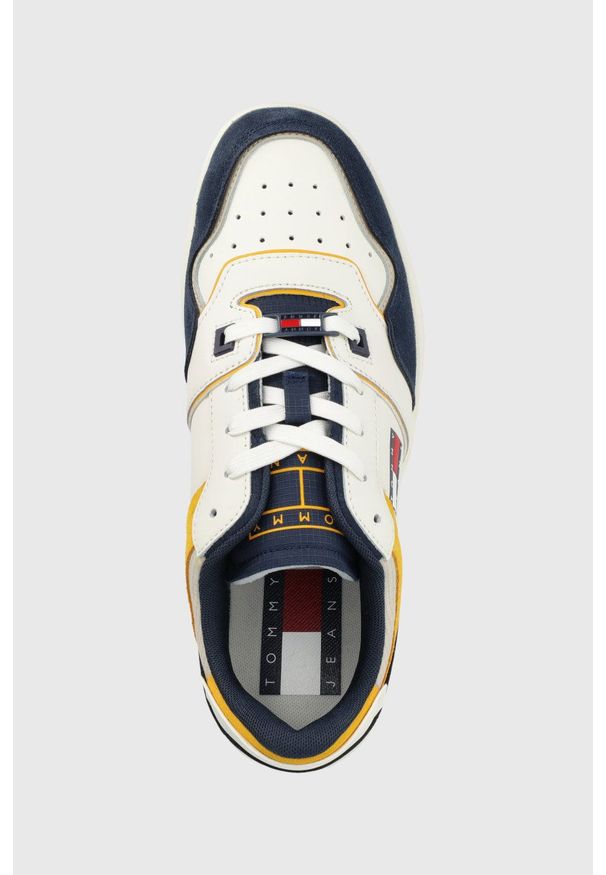 Tommy Jeans buty. Nosek buta: okrągły. Zapięcie: sznurówki. Materiał: materiał, guma